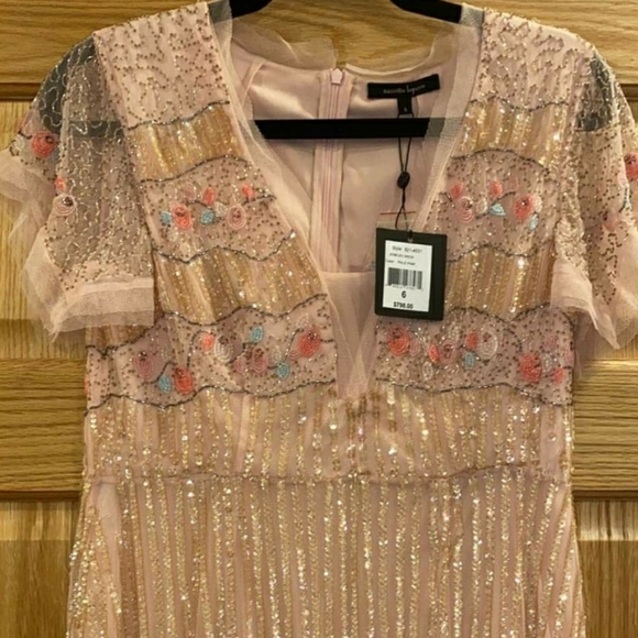 Nanette Lepore "Jeweled" Pleated Dress - Picture 9 of 14